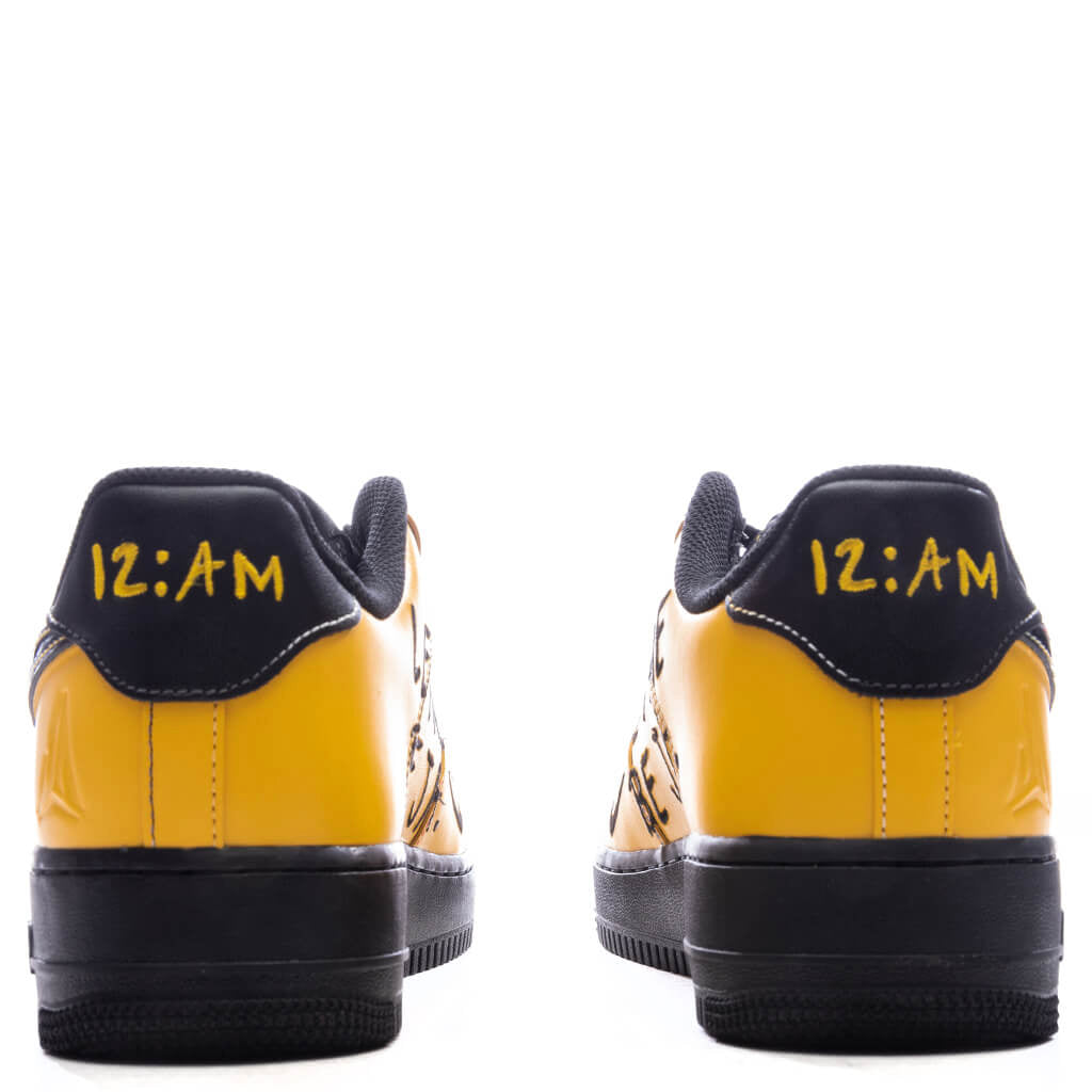 Nike x Ja Morant Air Force 1 '07 'Sundial' - Sundial/Black/Cobalt Bliss
