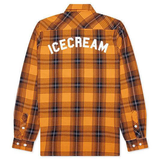 Jacob L/S Woven - Bright Marigold