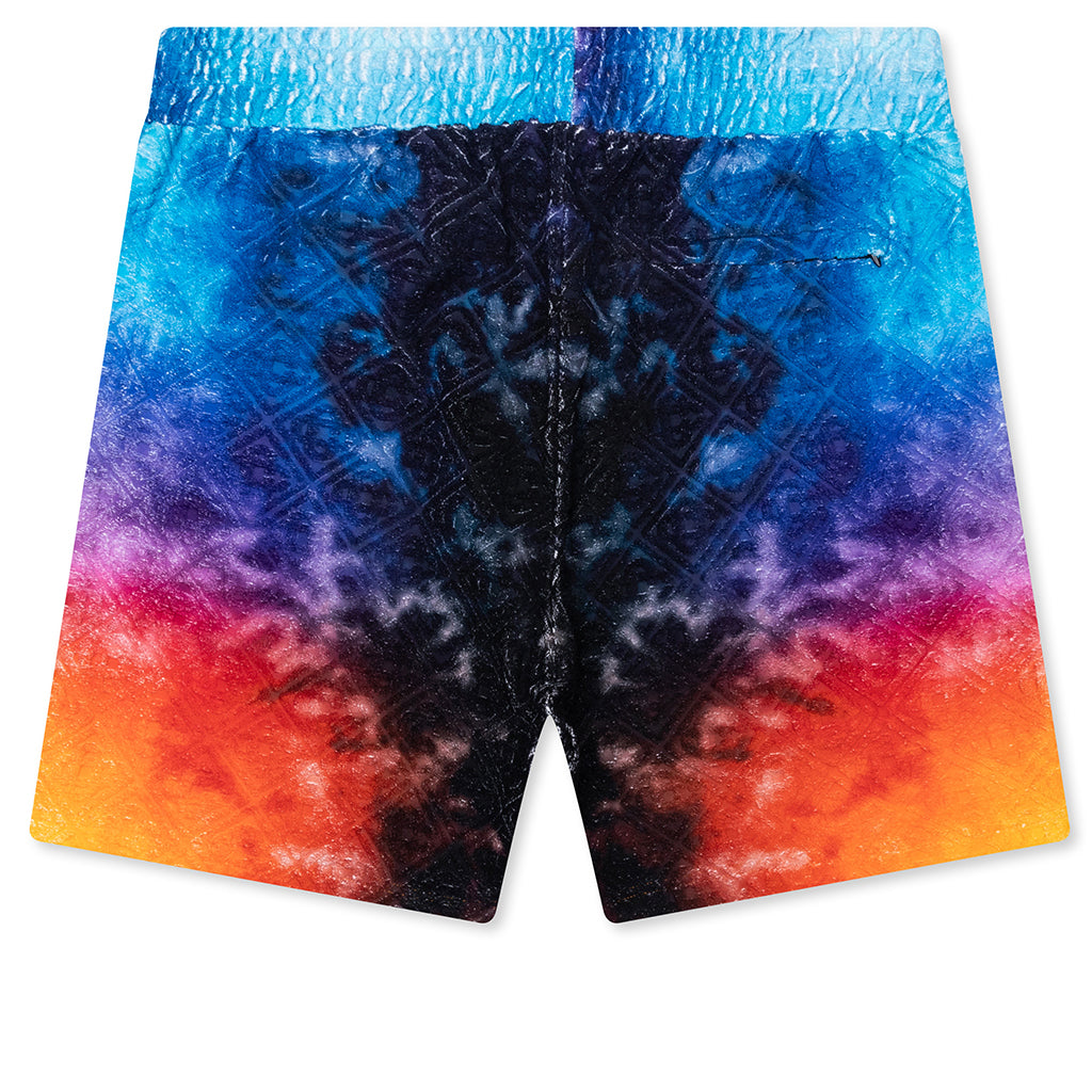 Gradient Towelling Shorts - Tie Dye