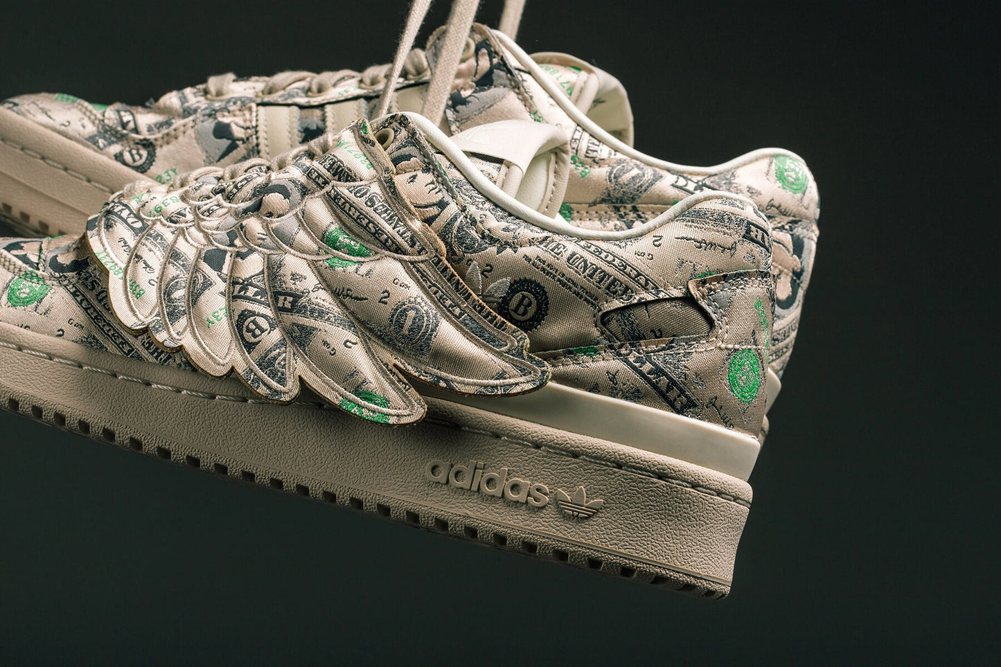 adidas Originals x Jeremy Scott Forum Wings Low Money - Clear Brown