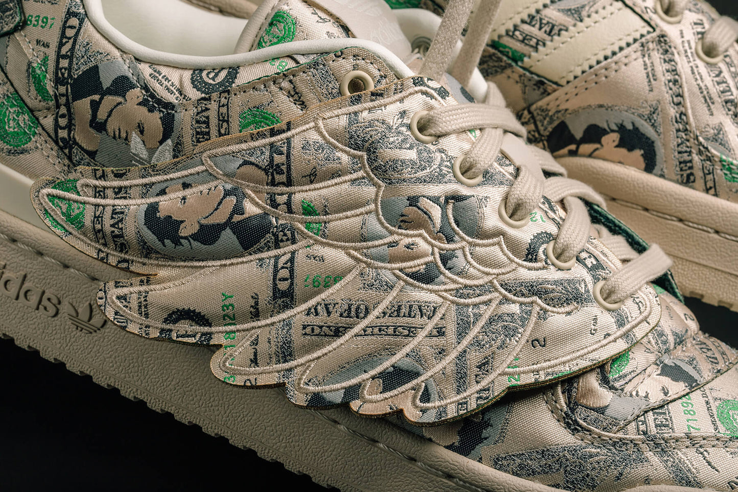 adidas Originals x Jeremy Scott Forum Wings Low Money - Clear Brown