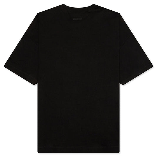 Jersey Crewneck Tee - Black