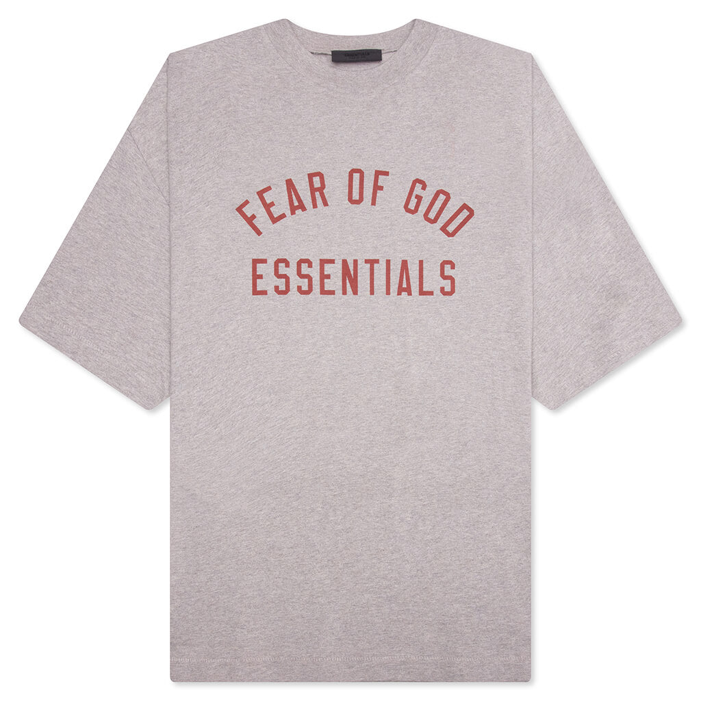 Jersey Crewneck Tee - Dark Heather