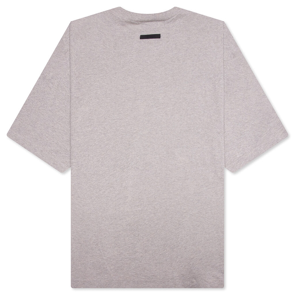 Jersey Crewneck Tee - Dark Heather