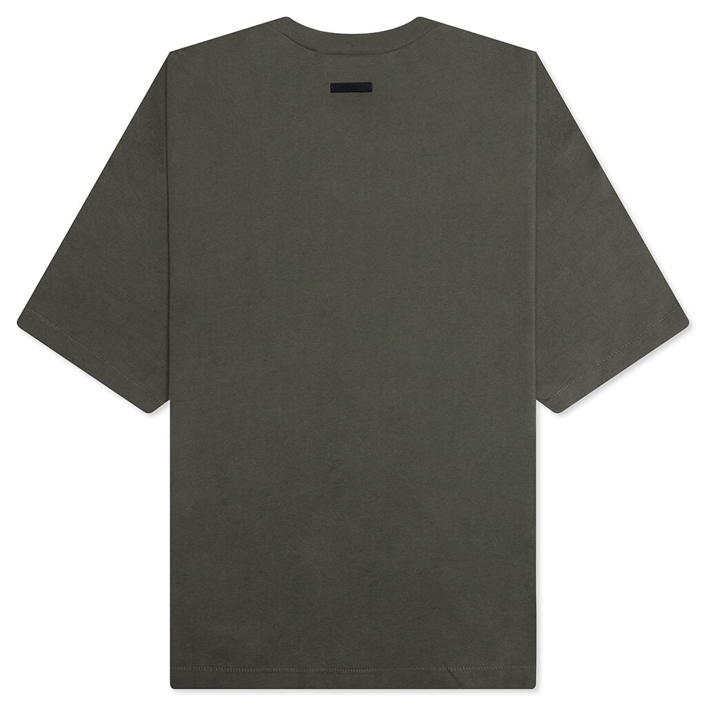 Jersey Crewneck Tee - Military