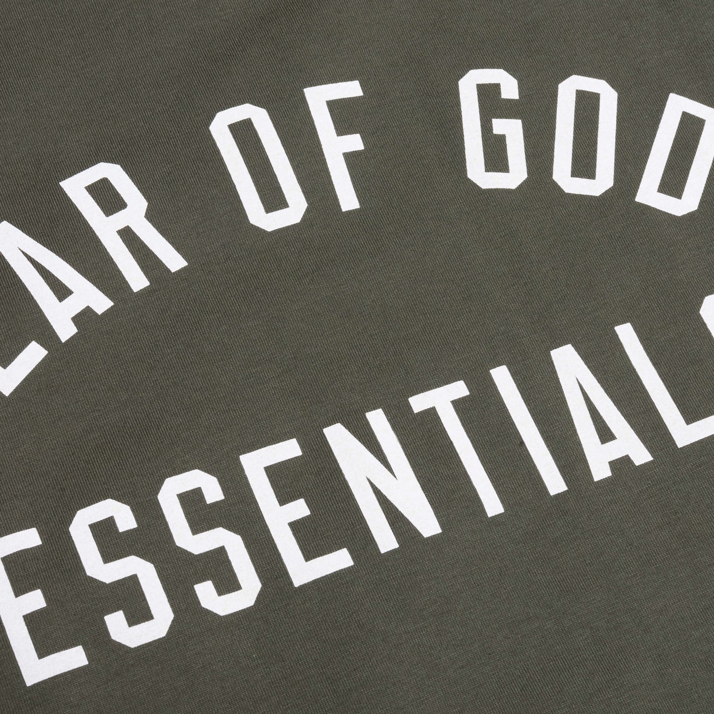 Jersey Crewneck Tee - Military