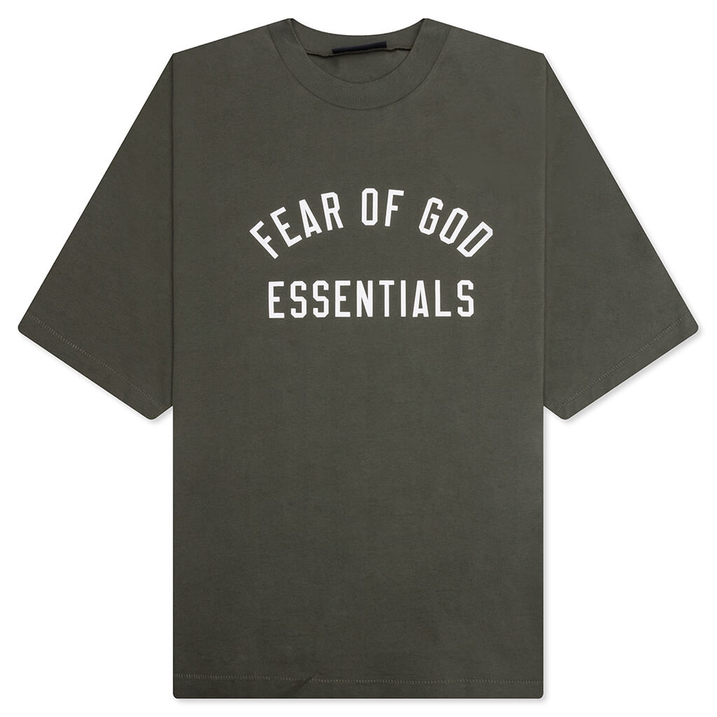 Jersey Crewneck Tee - Military