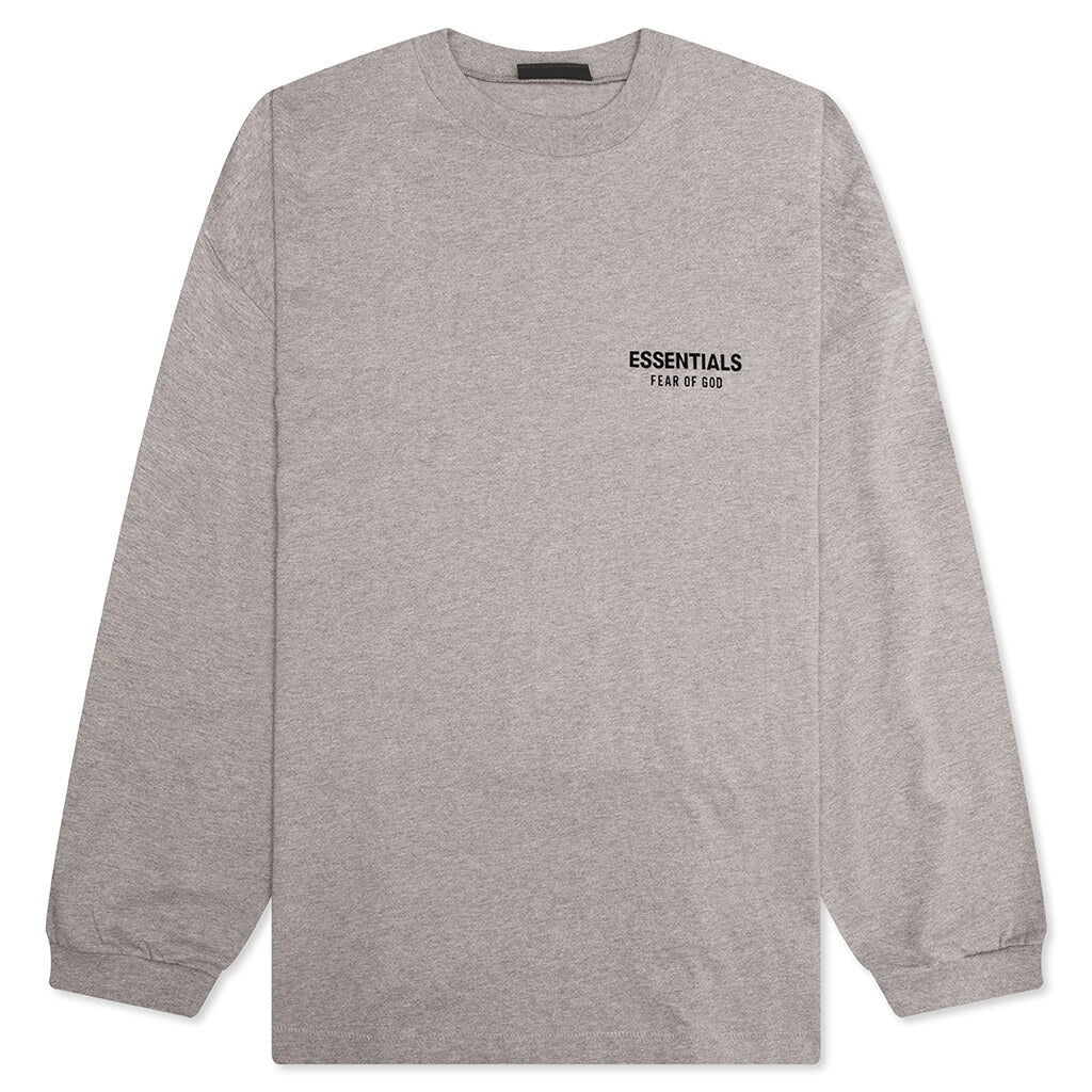 Jersey Long Sleeve T-Shirt - Heather Gray