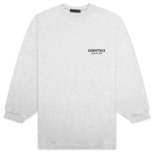 Jersey Long Sleeve T-Shirt - Light Heather Gray