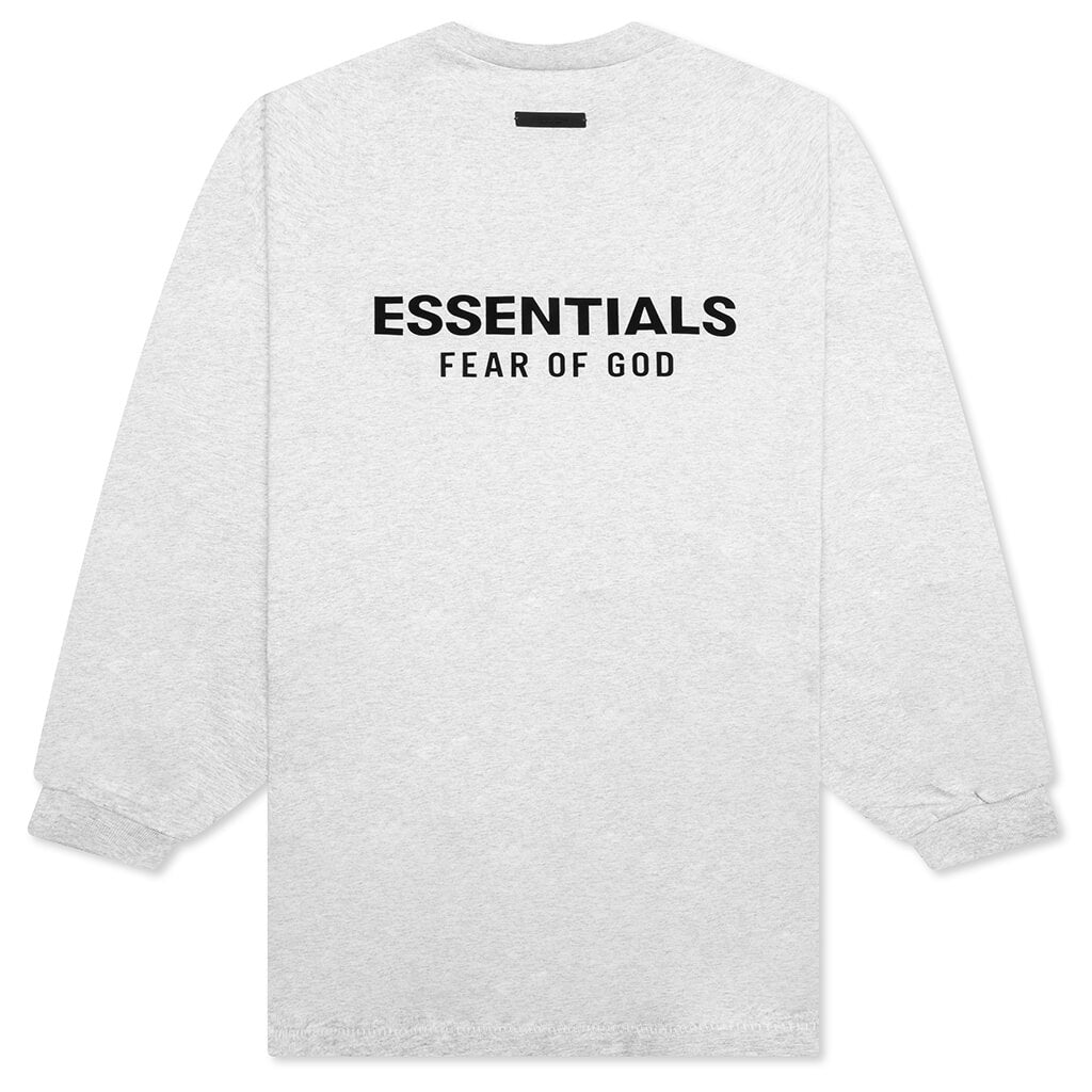 Jersey Long Sleeve T-Shirt - Light Heather Gray