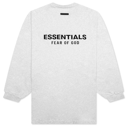 Jersey Long Sleeve T-Shirt - Light Heather Gray