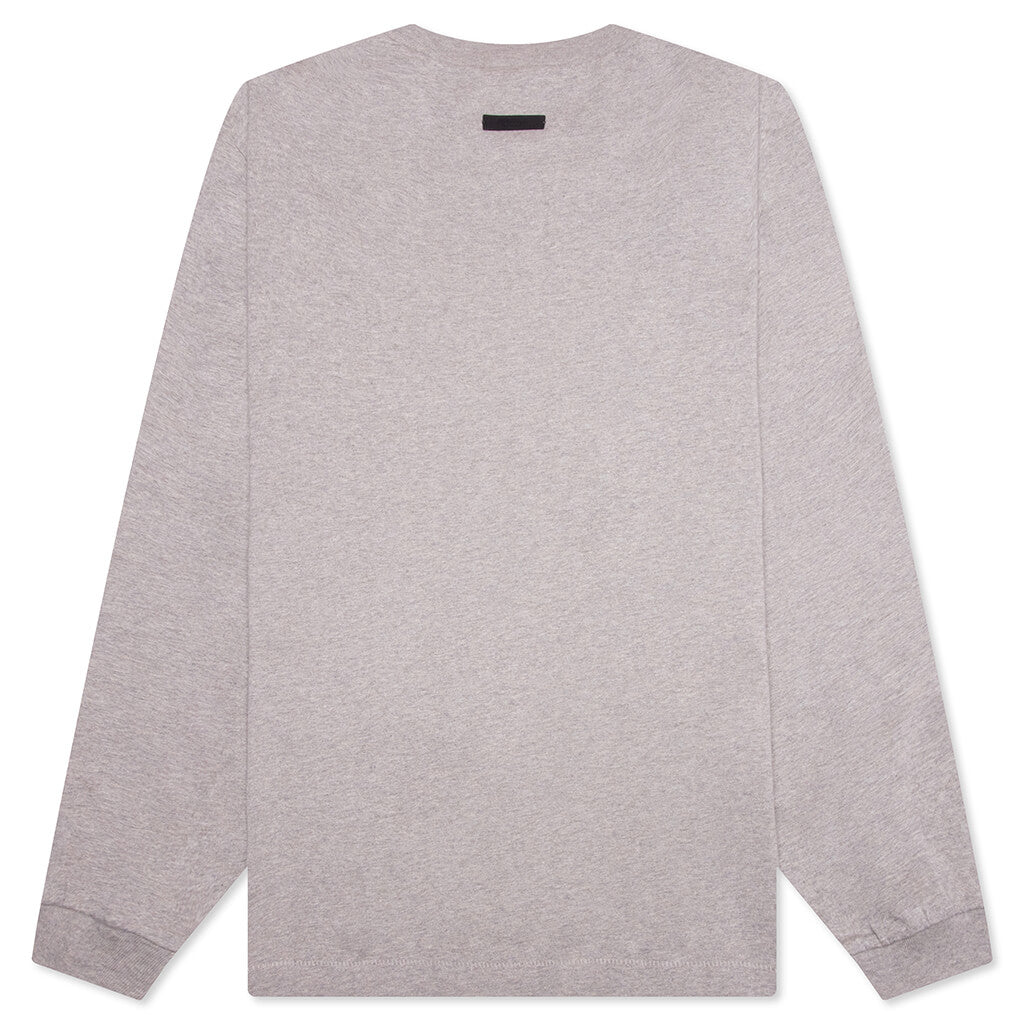 Jersey L/S Tee - Dark Heather