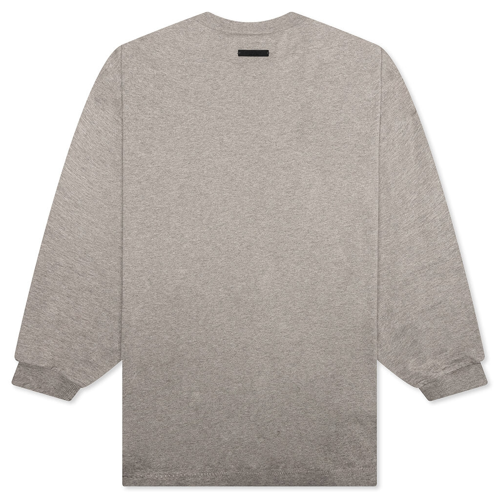 Jersey Long Sleeve Tee - Heather Gray