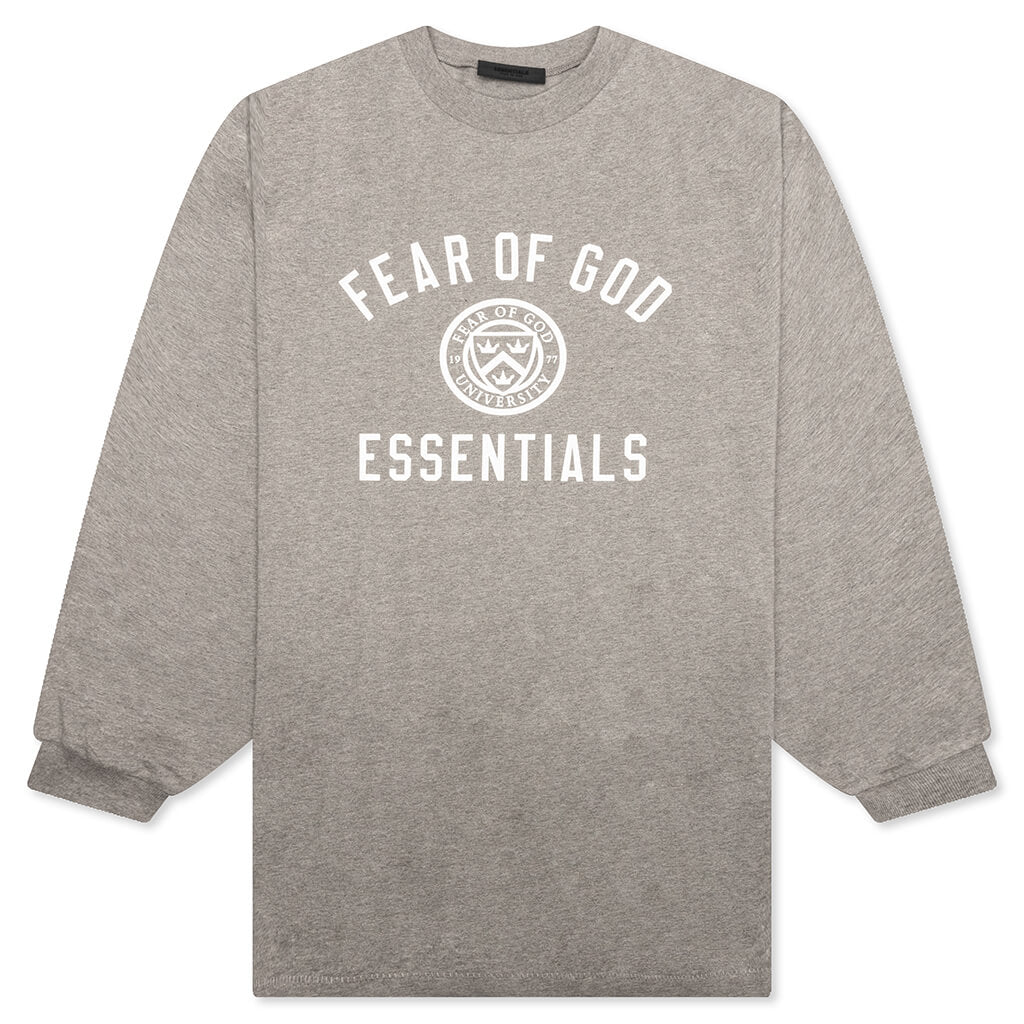 Jersey Long Sleeve Tee - Heather Gray
