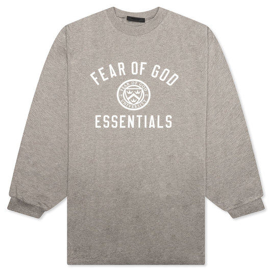 Jersey Long Sleeve Tee - Heather Gray