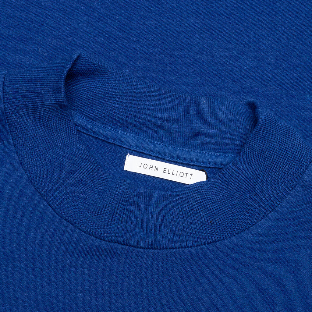 900 Ls Mock Tee - Cobalt