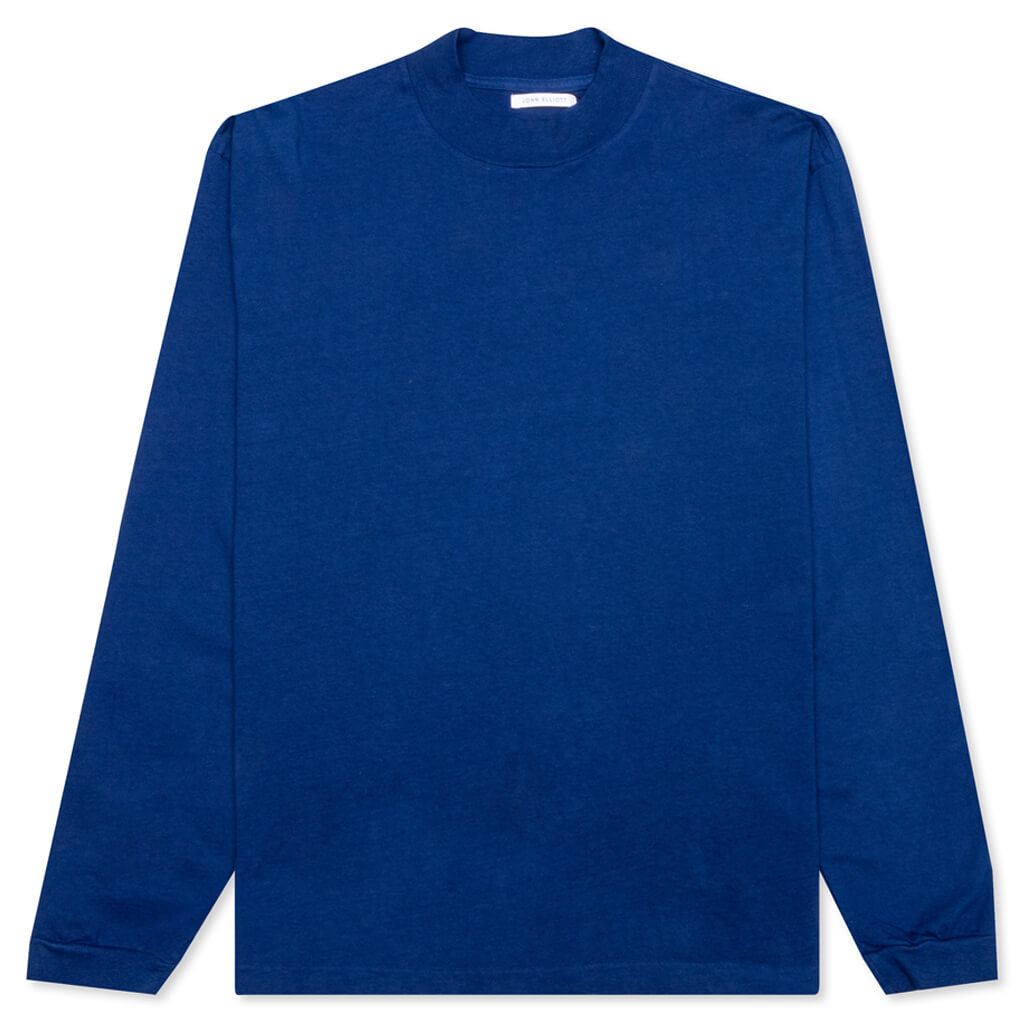 900 Ls Mock Tee - Cobalt