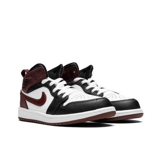 Jordan 1 Mid SE (PS) - White/Dark Pony/Black