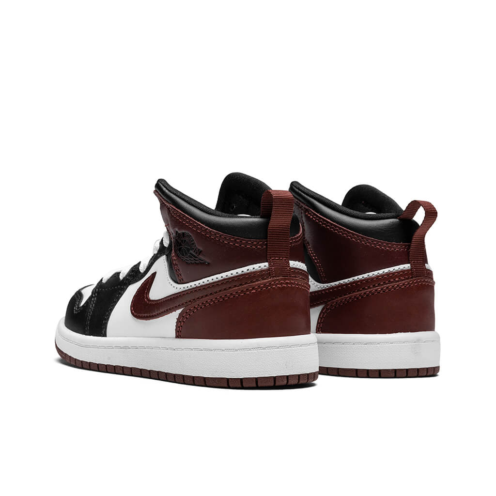 Jordan 1 Mid SE (PS) - White/Dark Pony/Black