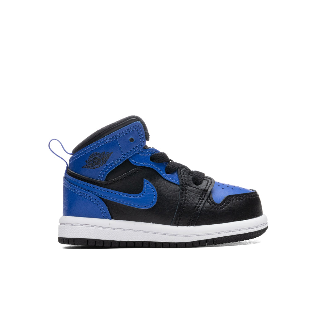 Jordan 1 Mid (TD) - Black/Hyper Royal