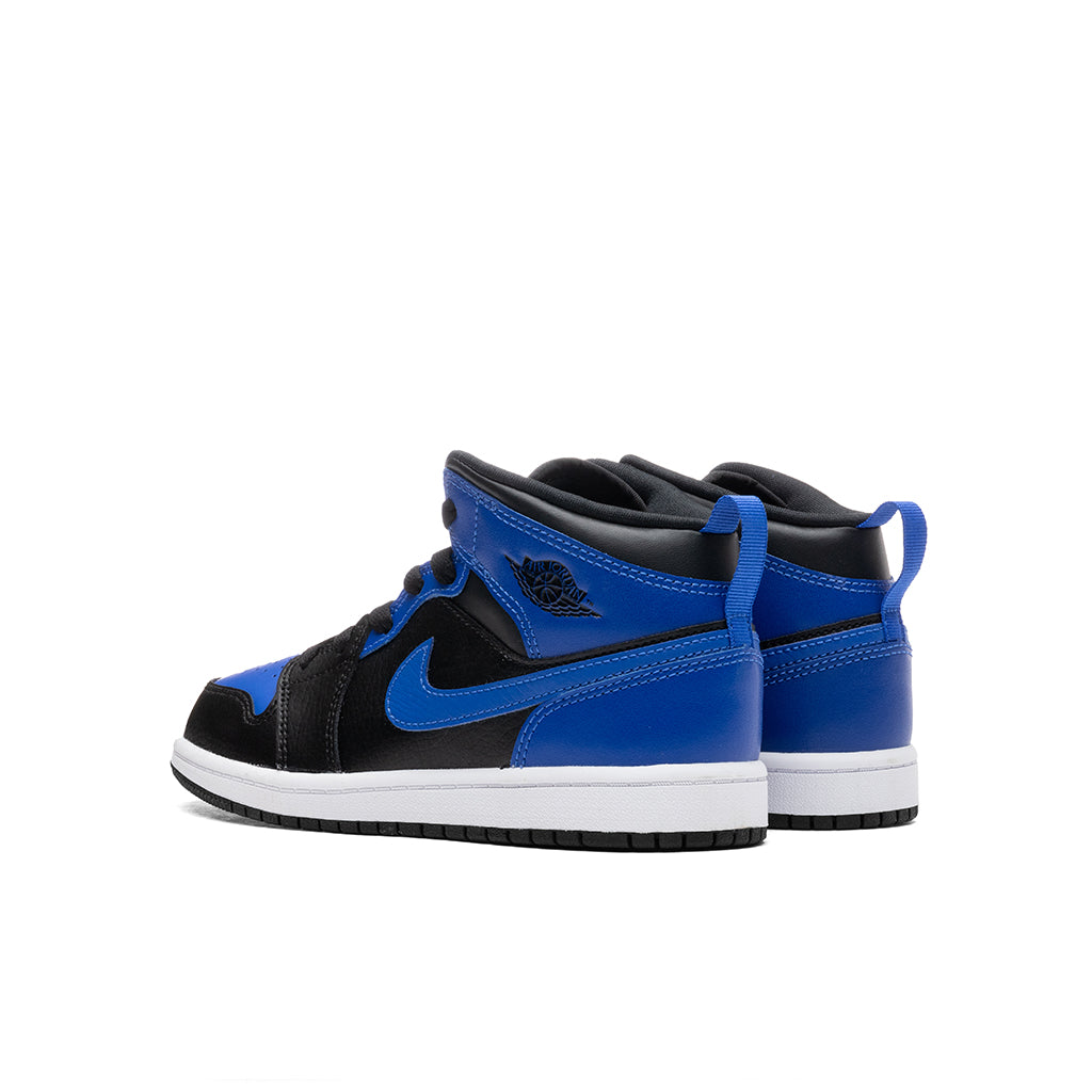 Air Jordan 1 Mid (PS) - Black/Hyper Royal