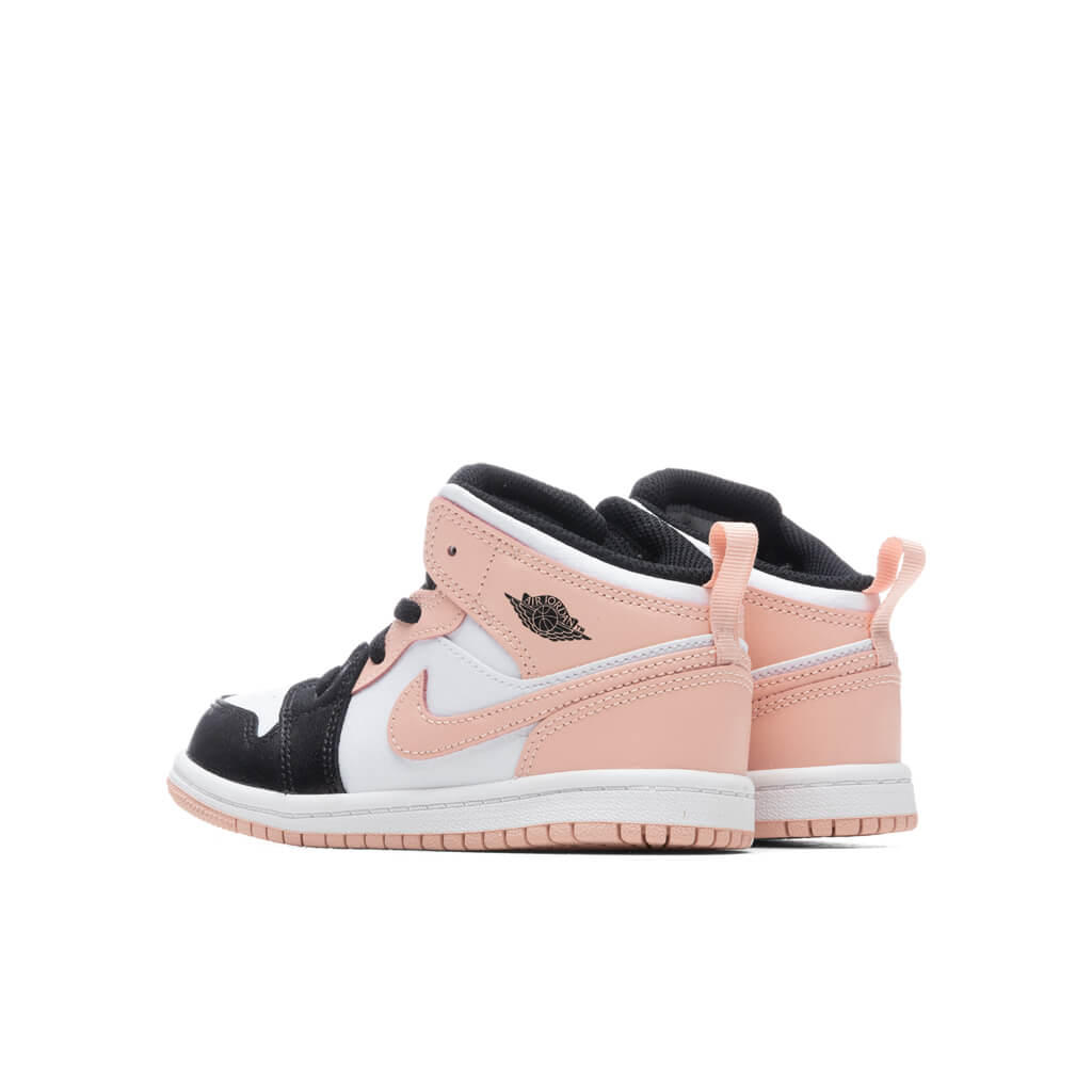 Air Jordan 1 Mid (TD) - White/Arctic Orange