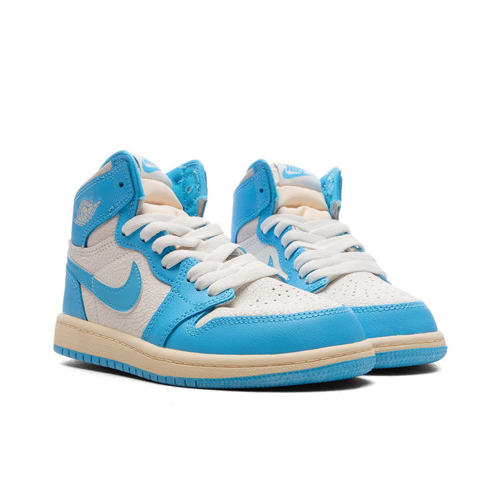 Air Jordan 1 Retro High OG 'UNC Reimagined' (PS) - Dark Powder Blue/Sail