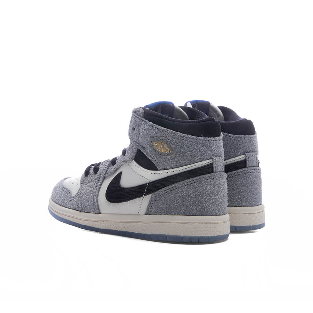 Air Jordan 1 Retro High OG 'All Star' (TD) - Cool Grey/Black/Game Royal