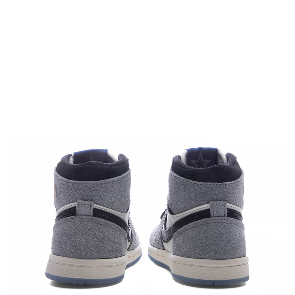Air Jordan 1 Retro High OG 'All Star' (TD) - Cool Grey/Black/Game Royal