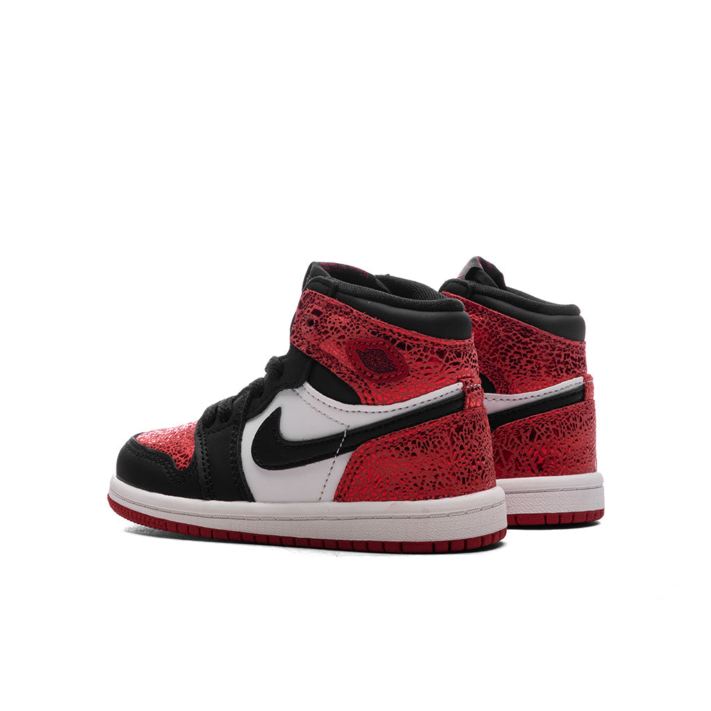 Air Jordan 1 Retro High OG 'Ruby' (TD) - Varsity Red/Black/White
