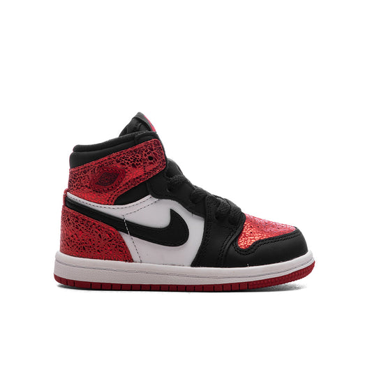 Air Jordan 1 Retro High OG 'Ruby' (TD) - Varsity Red/Black/White