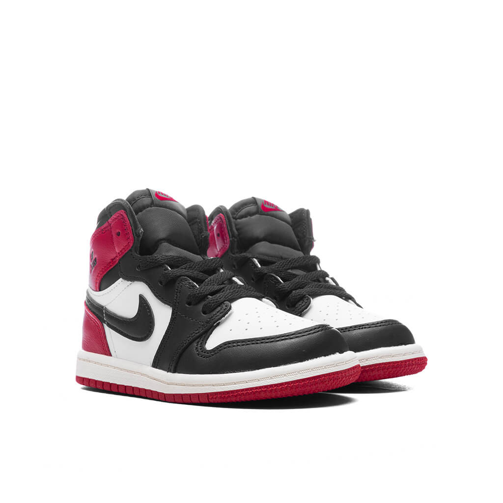 Air Jordan 1 Retro High OG 'Black Toe Reimagined' (TD)  - White/Black/Varsity Red/Sail