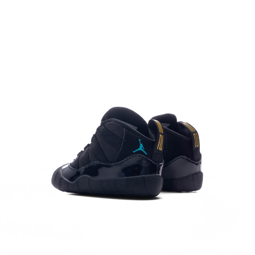 Air Jordan 11 Infant 'Gamma'- Black/Gamma Blue/Varsity Maize