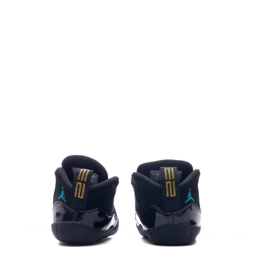 Air Jordan 11 Infant 'Gamma'- Black/Gamma Blue/Varsity Maize
