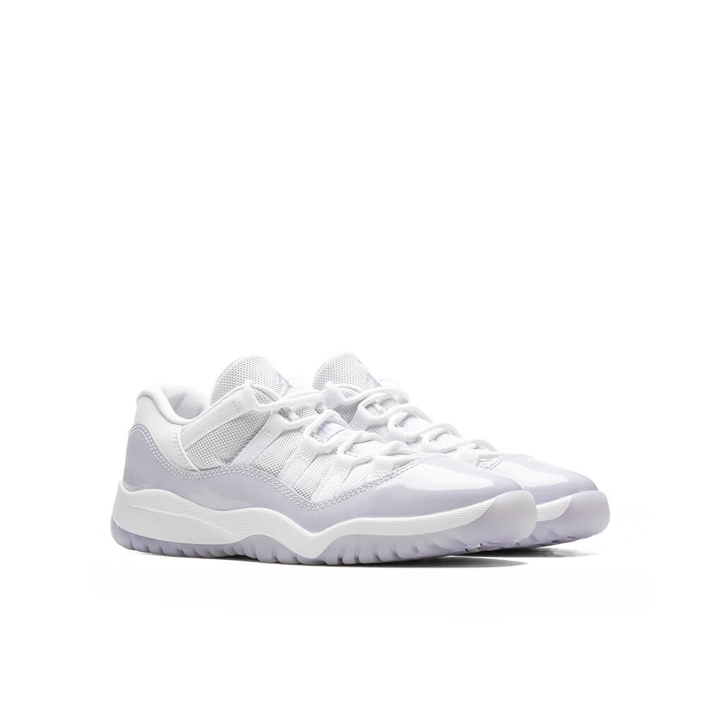 Air Jordan 11 Retro Low (PS) - White/Pure Violet