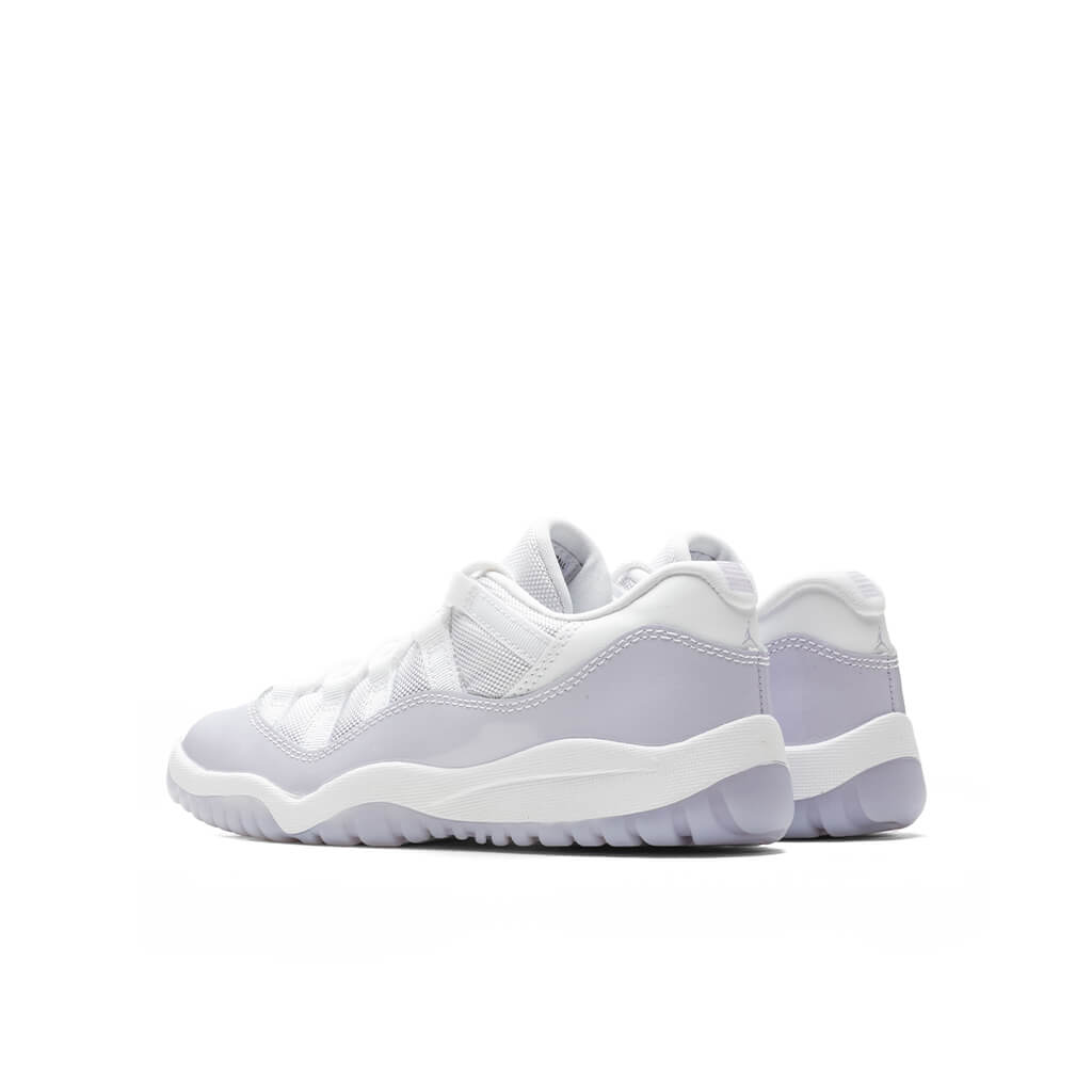 Air Jordan 11 Retro Low (PS) - White/Pure Violet