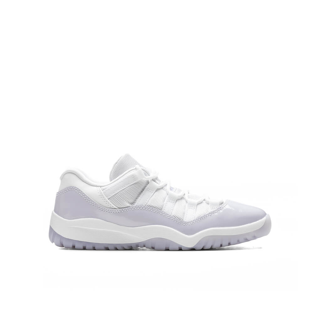 Air Jordan 11 Retro Low (PS) - White/Pure Violet