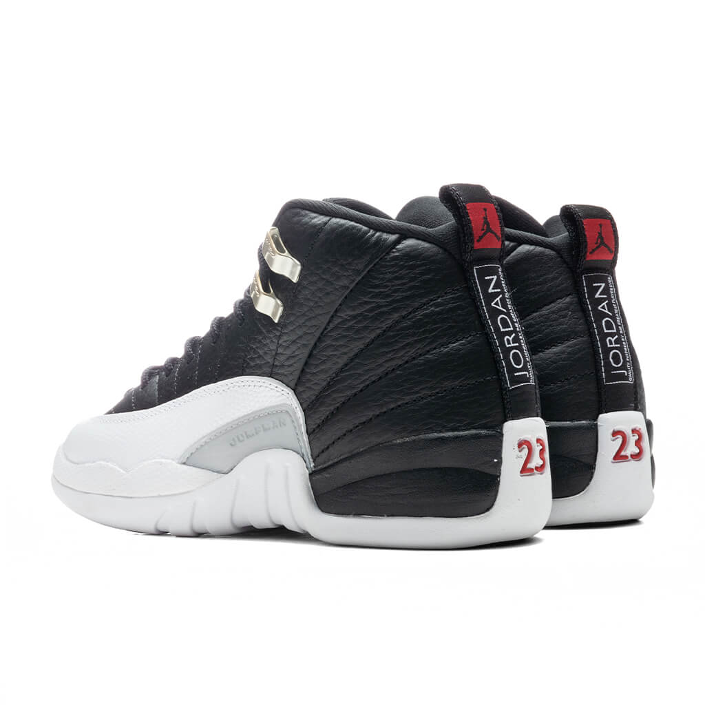 Air Jordan 12 Retro (GS) "Playoff" - Black/Varsity Red/White