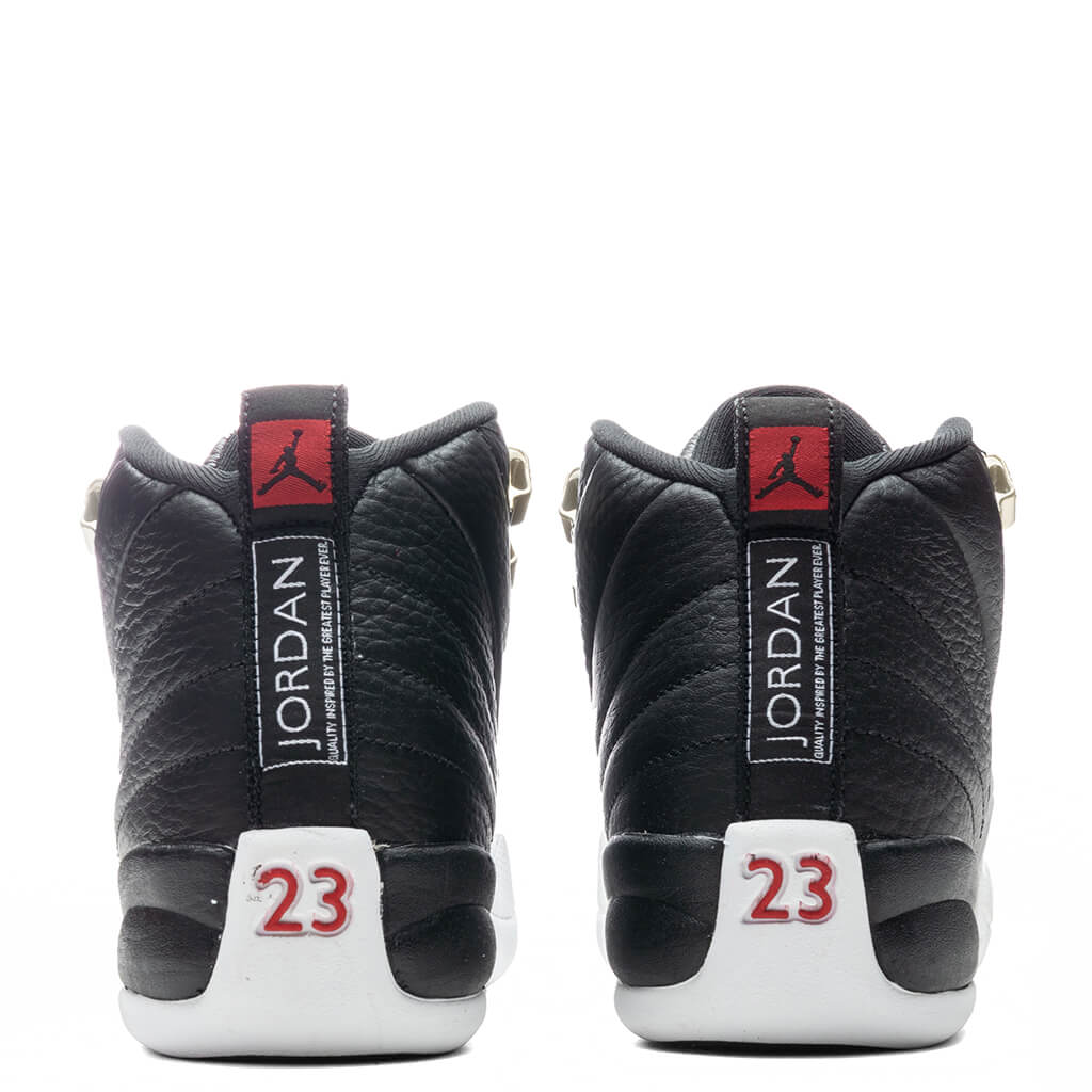 Air Jordan 12 Retro (GS) "Playoff" - Black/Varsity Red/White