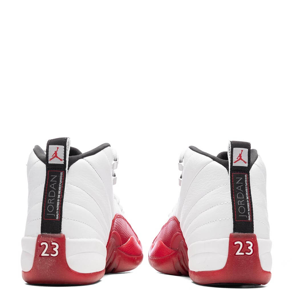 Air Jordan 12 Retro (GS) 'Cherry' - White/Black/Varsity Red