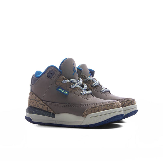 Air Jordan 3 Retro 'We Outside' (TD) - Olive Grey/Green Abyss/Khaki