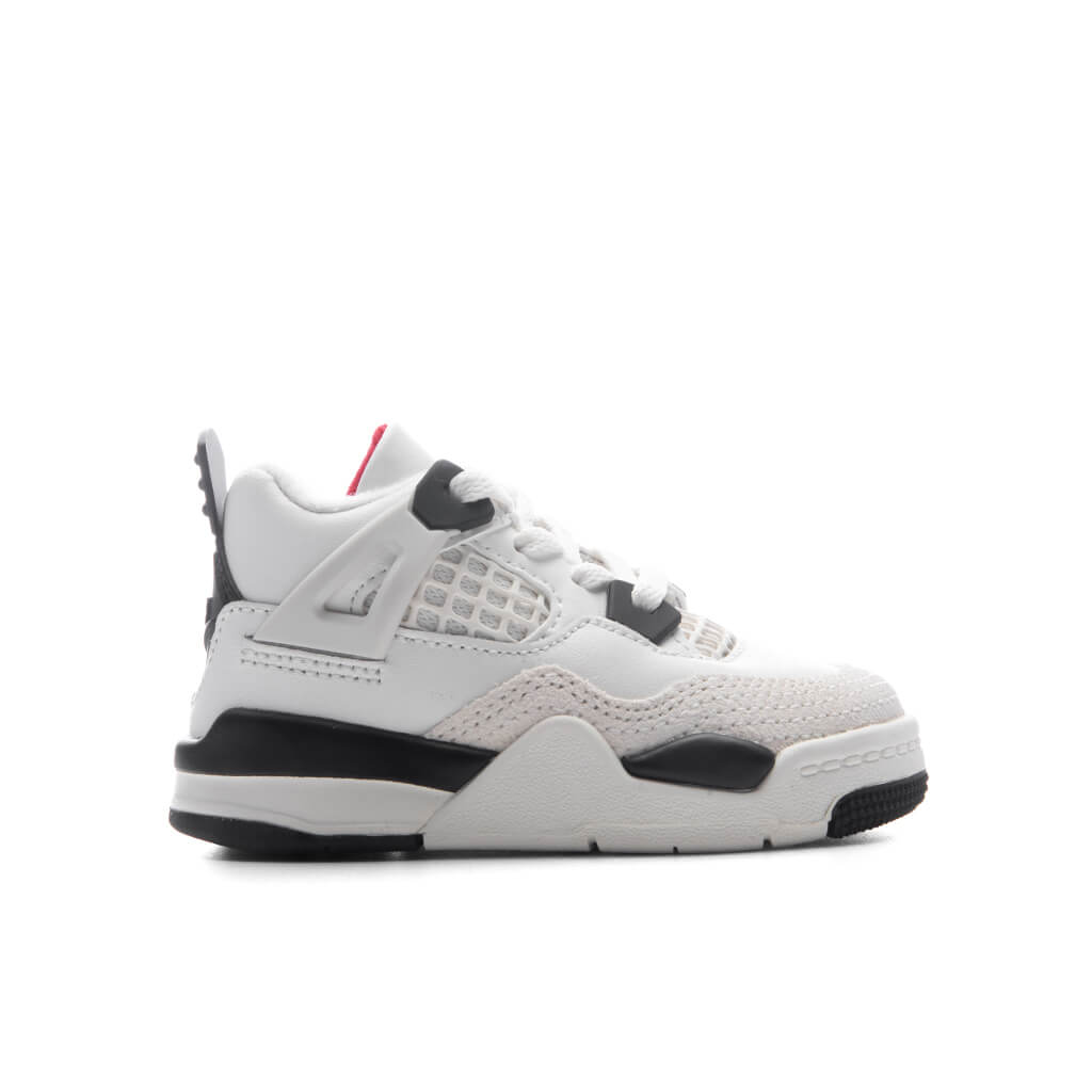 Air Jordan 4 Retro OG 'Flight Club' (TD) - Sail/Black/University Red