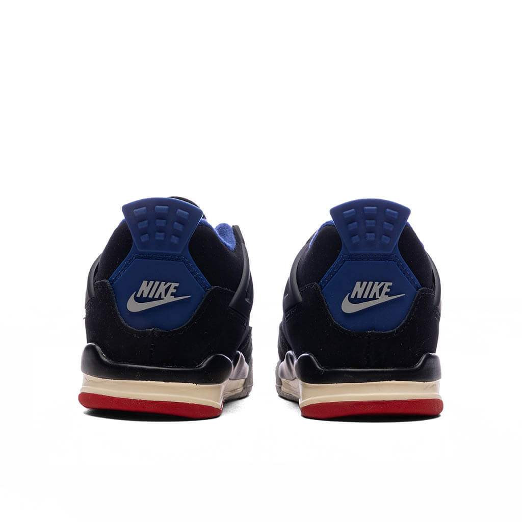 Air Jordan 4 Retro 'Rare Air' (TD) - Black/Fire Red/Deep Royal Blue