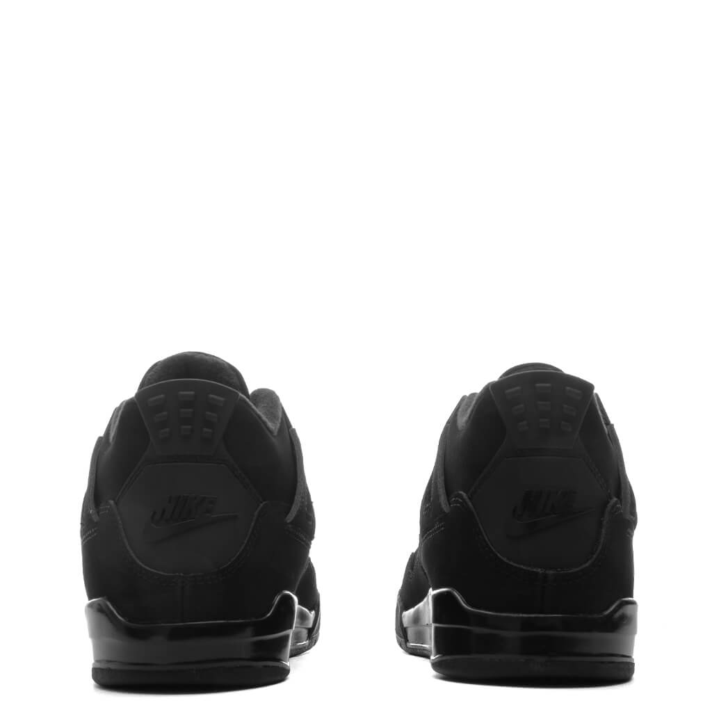 Air Jordan 4 Retro 'Black Cat' (PS) - Black/Light Graphite