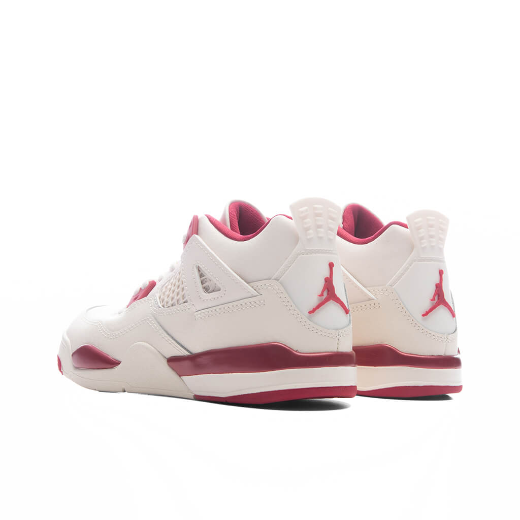 Air Jordan 4 Retro 'Valentine's Day' (PS) - Pale Ivory/Sierra Red