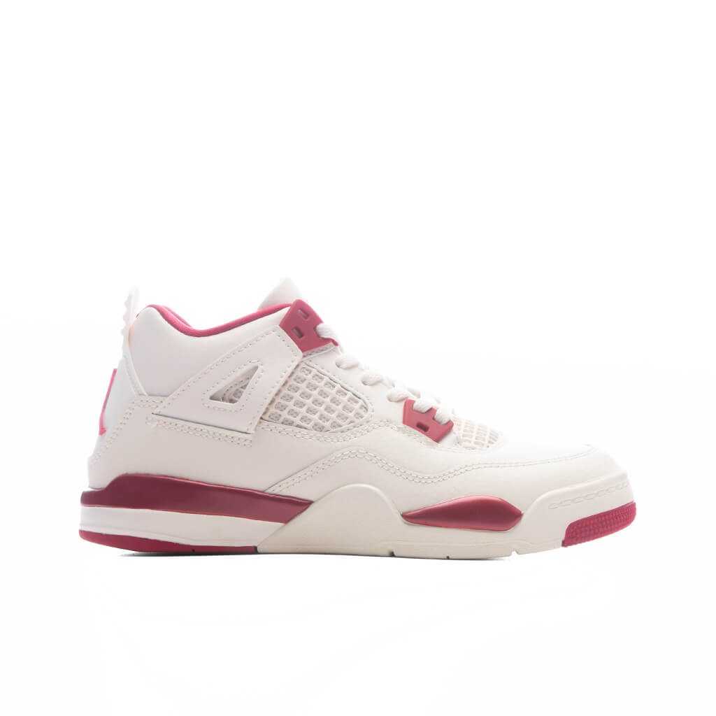 Air Jordan 4 Retro 'Valentine's Day' (PS) - Pale Ivory/Sierra Red