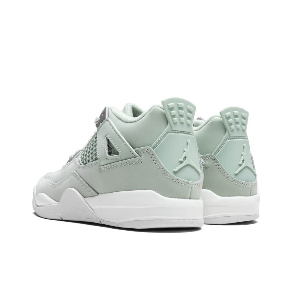 Air Jordan 4 Retro 'Abundance' (PS) - Seafoam/Sail/Metallic Silver