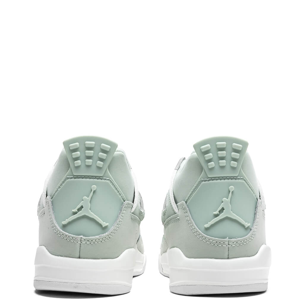 Air Jordan 4 Retro 'Abundance' (PS) - Seafoam/Sail/Metallic Silver