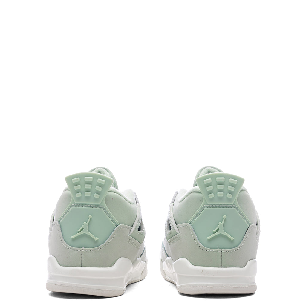 Air Jordan 4 Retro 'Abundance' (TD) - Seafoam/Sail/Metallic Silver