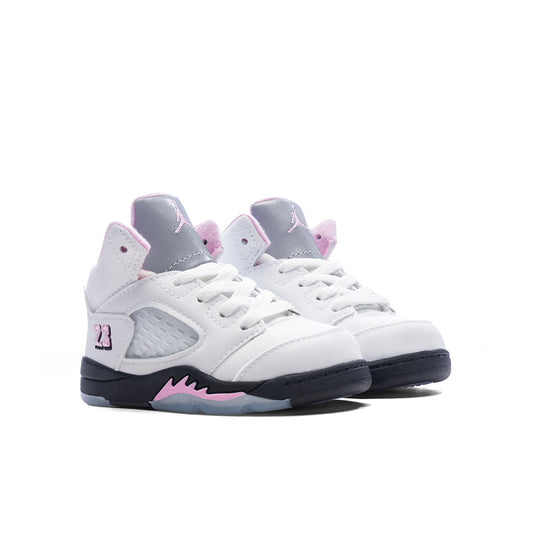 Air Jordan 5 Retro OG '35th Anniversary' (TD) - White/Black/Med Soft Pink/White